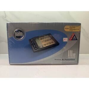 Palm IIIxe Handheld Personal Organizer PDA EUROPEAN VERSION (III xe) Y2K NEW
